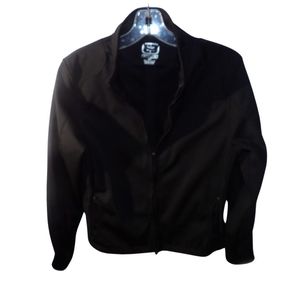 OGIO‎ Jacket Womens Medium Black Full Zip Soft Shell Workout